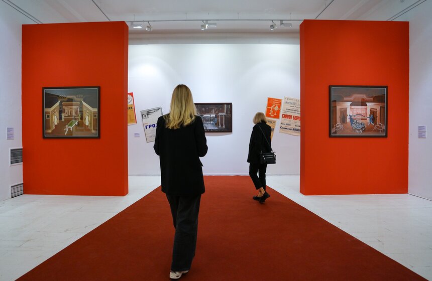 Выставка "Евгений Гороховский. Между конкретным и беспредельным" открылась в Москве 2 фото