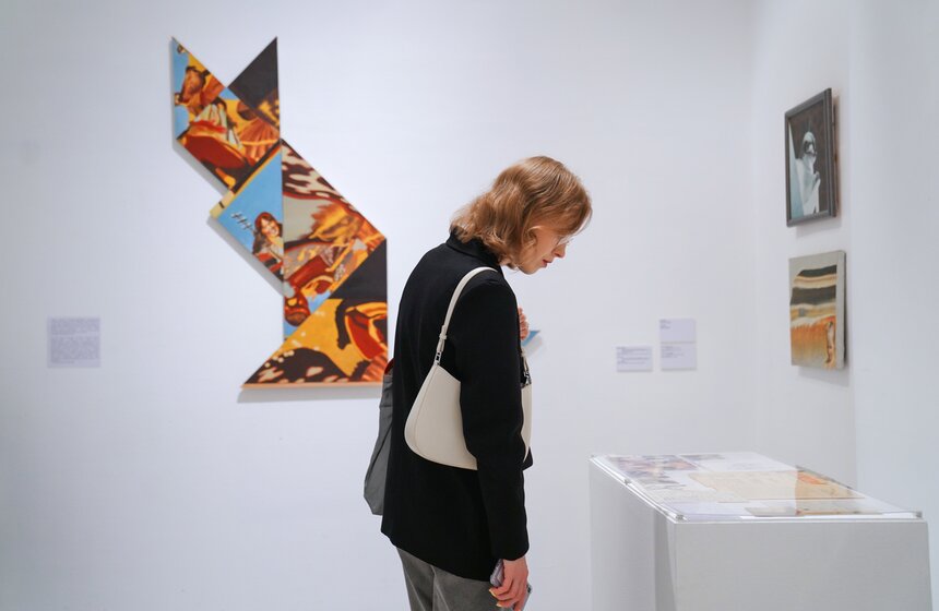 Выставка "Евгений Гороховский. Между конкретным и беспредельным" открылась в Москве 15 фото