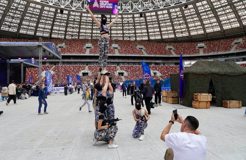 Фестиваль "Киберзарница-2025" прошел в "Лужниках" 8 фото