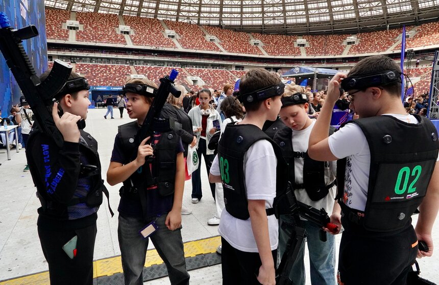 Фестиваль "Киберзарница-2025" прошел в "Лужниках" 21 фото