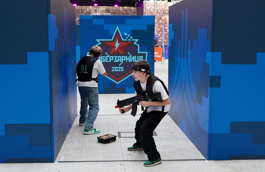 Фестиваль "Киберзарница-2025" прошел в "Лужниках" 19 фото