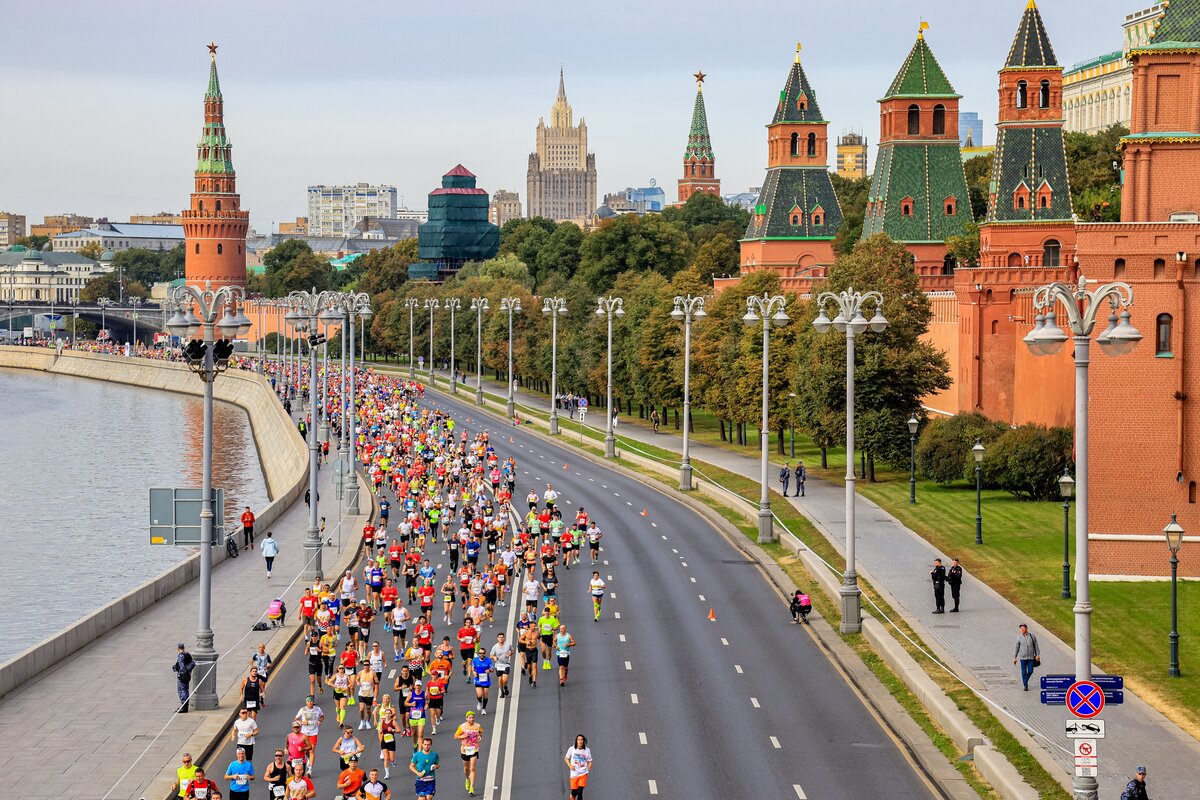 Московский марафон обновил рекорд по количеству участников