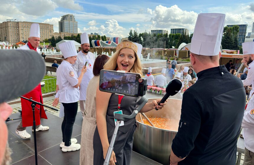 В Москве состоялся фестиваль славянского искусства "Русское поле" 7 фото