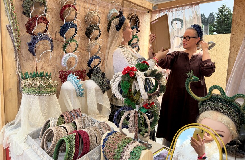 В Москве состоялся фестиваль славянского искусства "Русское поле" 9 фото