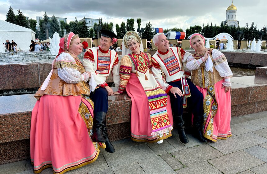 В Москве состоялся фестиваль славянского искусства "Русское поле" 19 фото