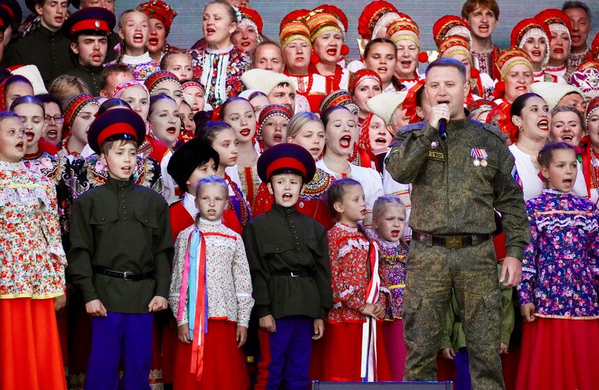 В Москве состоялся фестиваль славянского искусства "Русское поле" 28 фото