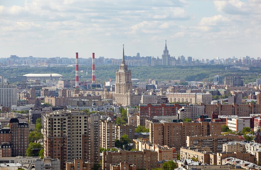 Над Москвой пролетели участники будущего Парада Победы 14 фото