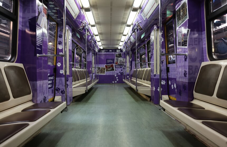 Тематический поезд к 90-летию Олега Табакова запустили в московском метро 7 фото