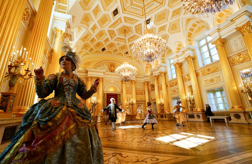 В музее-заповеднике "Царицыно" показали представление к 250-летию усадьбы 5 фото