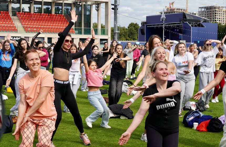 Пятилетие проекта "Спортивные выходные" отметили в Москве 3 фото