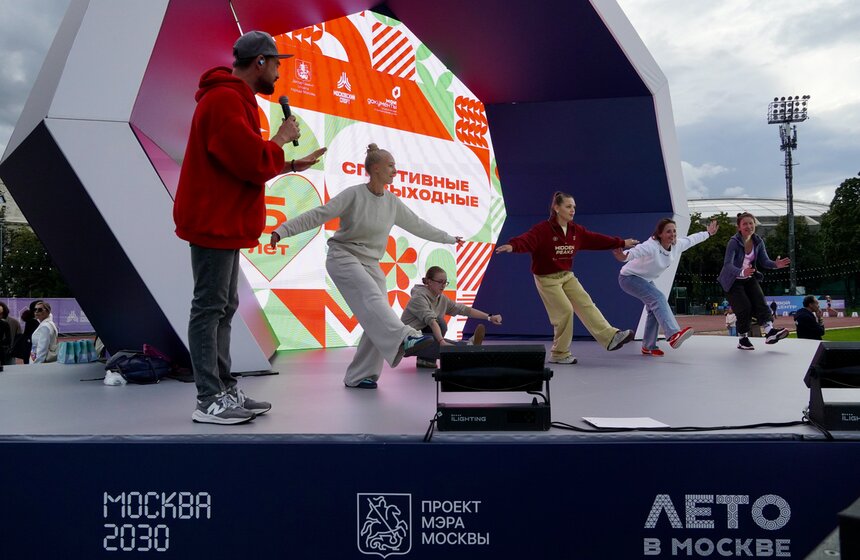 Пятилетие проекта "Спортивные выходные" отметили в Москве 17 фото