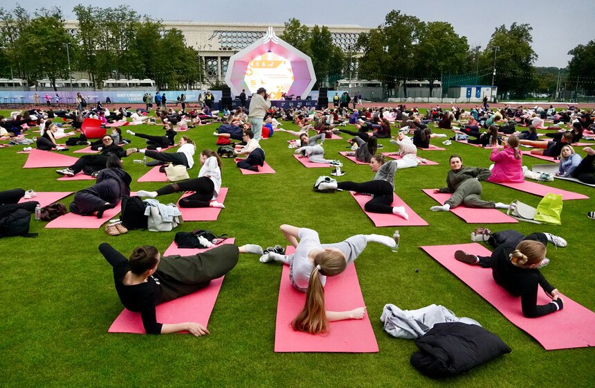 Пятилетие проекта "Спортивные выходные" отметили в Москве 20 фото