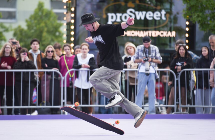 Фестиваль уличной культуры и спорта Grand Skate Tour 2025 состоялся в Москве 13 фото