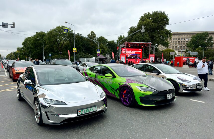 Первый в истории Московский транспортный электрофестиваль прошел в столице 17 фото