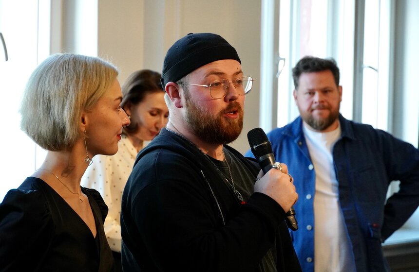 Сбор труппы прошел в Театре Маяковского перед открытием нового сезона 27 фото