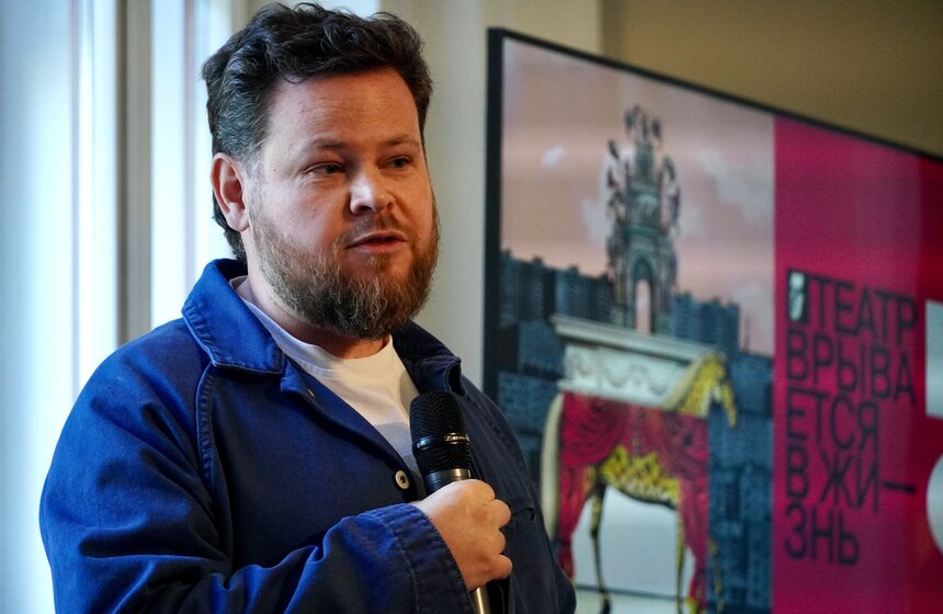 Сбор труппы прошел в Театре Маяковского перед открытием нового сезона 21 фото