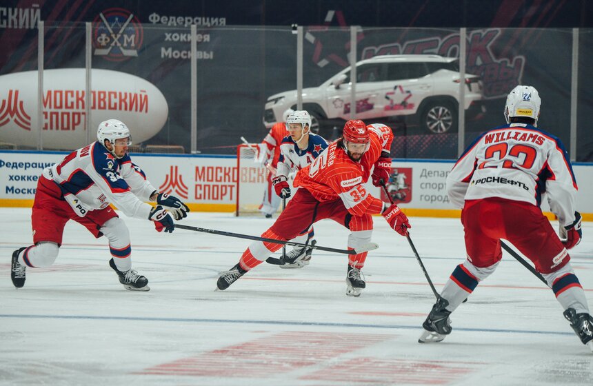 ЦСКА обыграл "Спартак" в матче Кубка мэра Москвы 8 фото