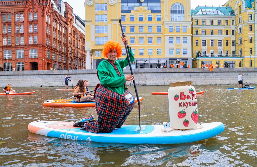 Сап-фестиваль прошел в Москве 29 фото