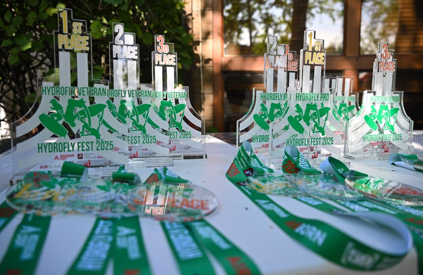 "Гидрофлай-фест" прошел в Измайловском парке в Москве 6 фото