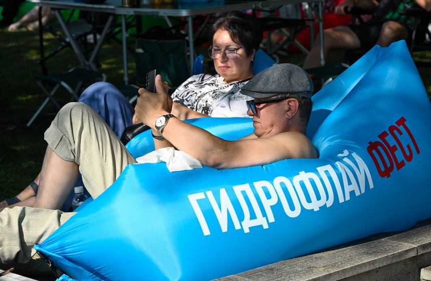 "Гидрофлай-фест" прошел в Измайловском парке в Москве 5 фото