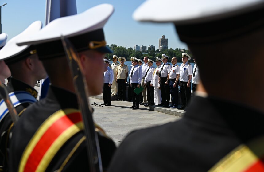 День Военно-морского флота отметили на Северном речном вокзале 7 фото