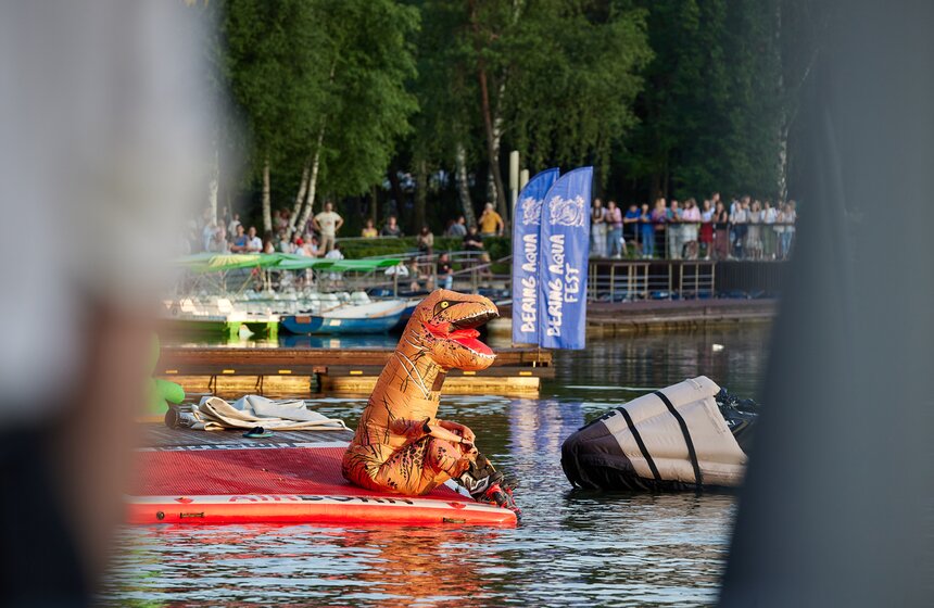 "Гидрофлай-фест" прошел в Измайловском парке в Москве 46 фото