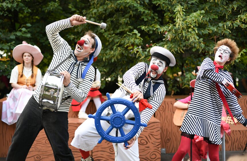 Экскурсия для детей прошла на Цветном бульваре в рамках "Театрального бульвара" 13 фото