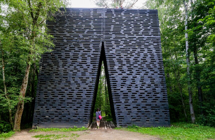 Пресс-тур фестиваля "Архстояние – 2025" прошел в парке "Никола-Ленивец" 29 фото