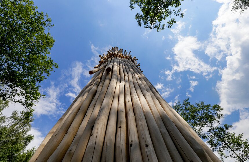 Пресс-тур фестиваля "Архстояние – 2025" прошел в парке "Никола-Ленивец" 2 фото