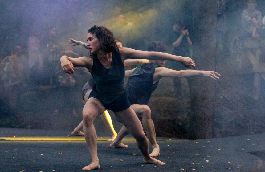 Пресс-тур фестиваля "Архстояние – 2025" прошел в парке "Никола-Ленивец" 33 фото