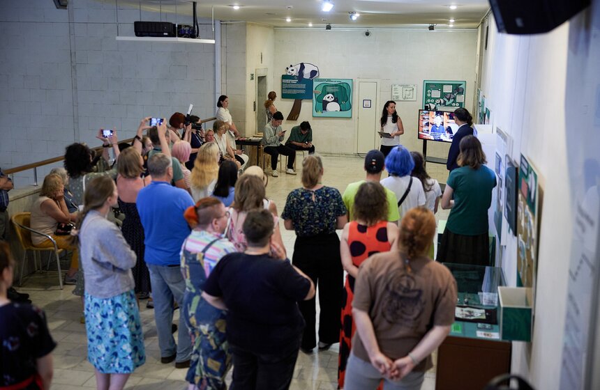 Выставка "Замечательная большая панда" стартовала в Москве 4 фото