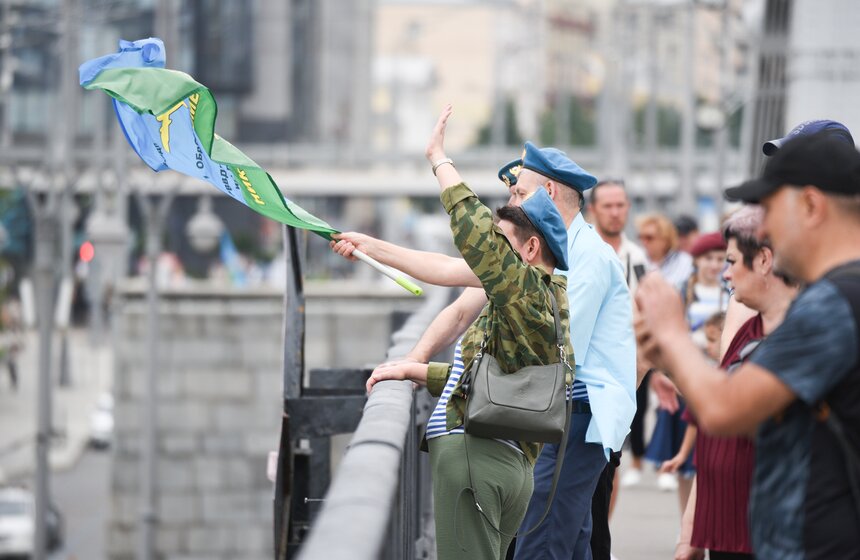 В Парке Горького прошел День ВДВ 8 фото