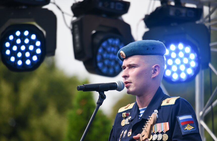 В Парке Горького прошел День ВДВ 32 фото