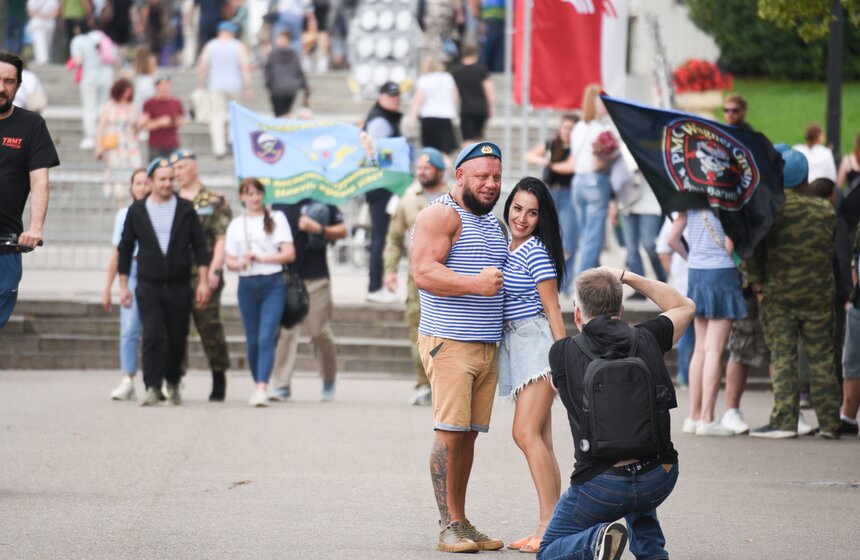 В Парке Горького прошел День ВДВ 24 фото