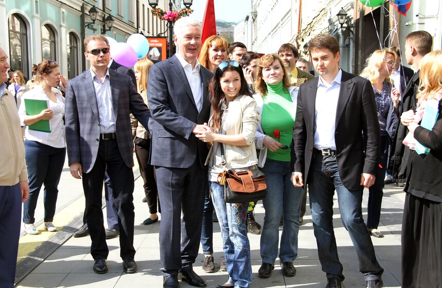 Сергей Собянин посетил открытие фестиваля "Московская весна" 4 фото