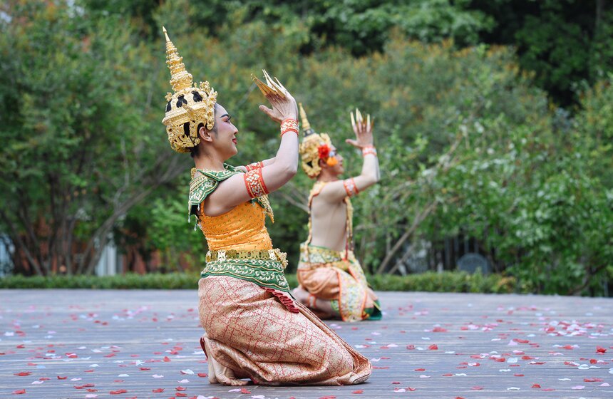 В саду "Эрмитаж" прошел фестиваль культуры Таиланда 19 фото