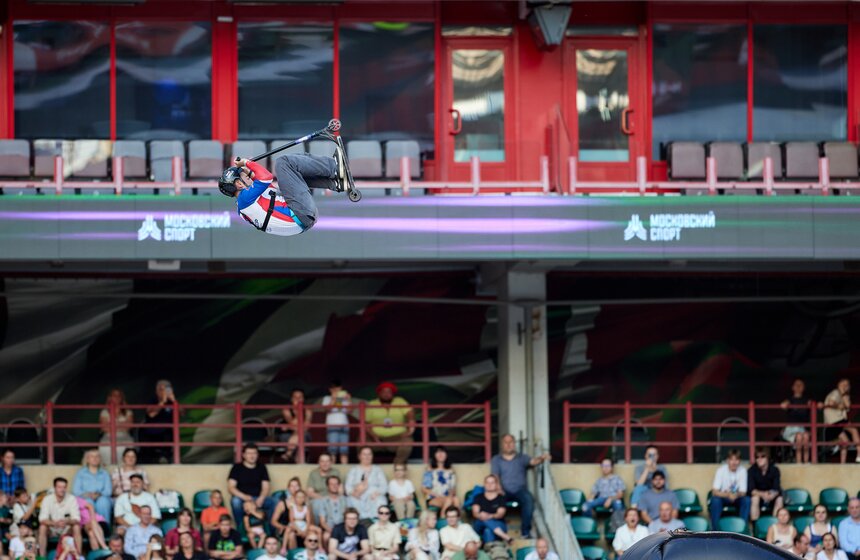 На стадионе "РЖД Арена" впервые прошел фестиваль "Московские экстремальные игры" 15 фото
