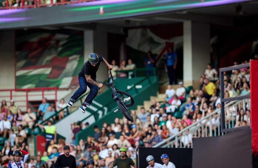 На стадионе "РЖД Арена" впервые прошел фестиваль "Московские экстремальные игры" 14 фото