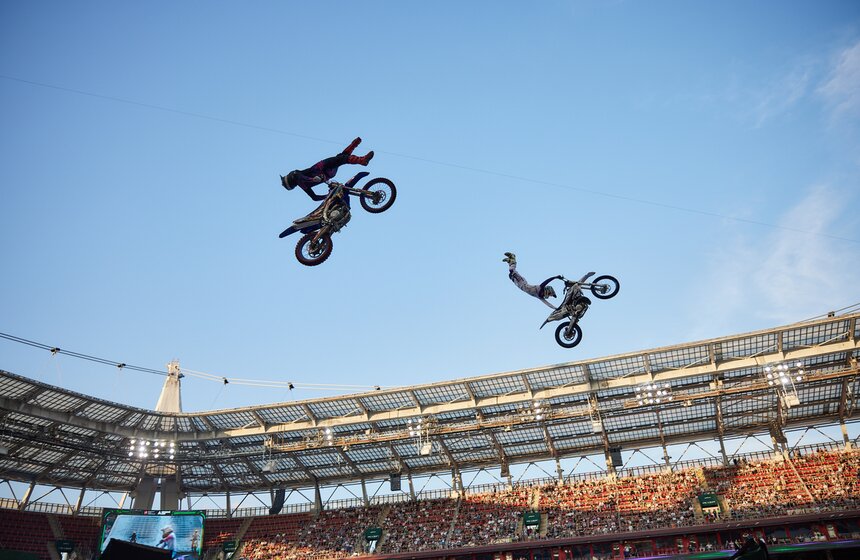На стадионе "РЖД Арена" впервые прошел фестиваль "Московские экстремальные игры" 21 фото