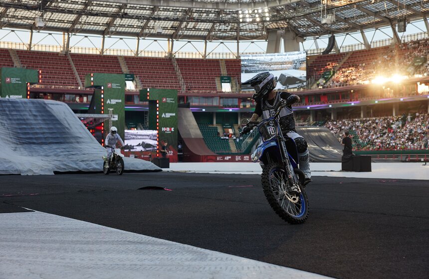 На стадионе "РЖД Арена" впервые прошел фестиваль "Московские экстремальные игры" 22 фото