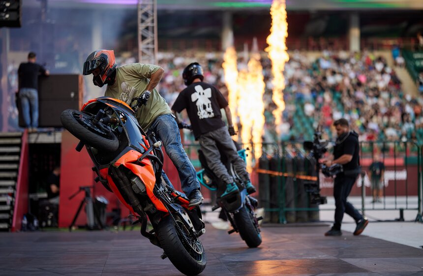 На стадионе "РЖД Арена" впервые прошел фестиваль "Московские экстремальные игры" 19 фото