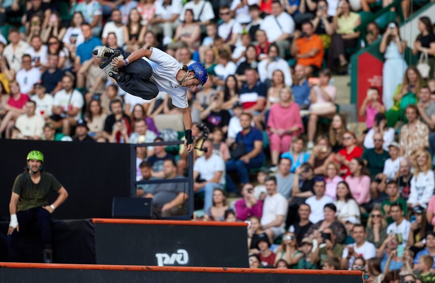 На стадионе "РЖД Арена" впервые прошел фестиваль "Московские экстремальные игры" 12 фото