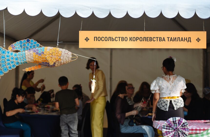 В саду "Эрмитаж" прошел фестиваль культуры Таиланда 13 фото