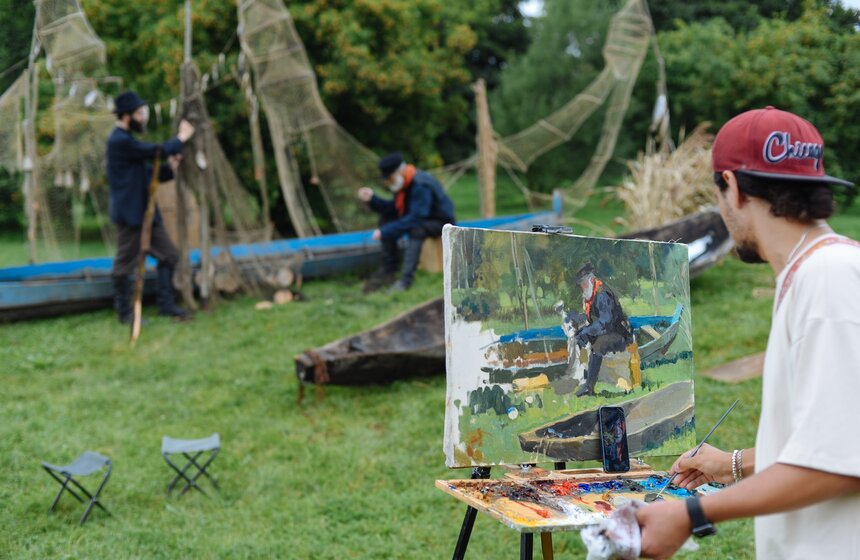 В музее-заповеднике "Коломенское" прошел фестиваль "Ремесло. Традиции. Искусство" 12 фото
