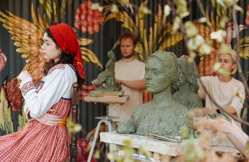 В музее-заповеднике "Коломенское" прошел фестиваль "Ремесло. Традиции. Искусство" 14 фото