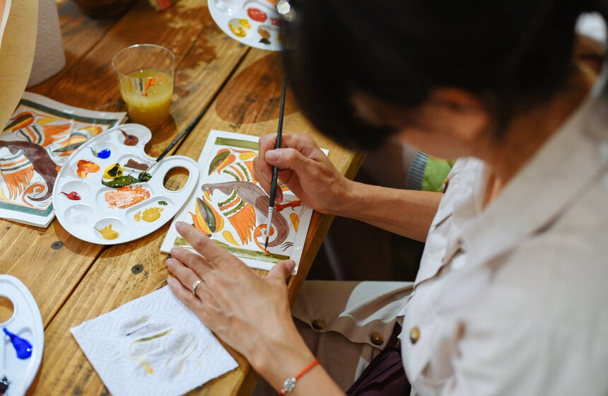 В музее-заповеднике "Коломенское" прошел фестиваль "Ремесло. Традиции. Искусство" 8 фото