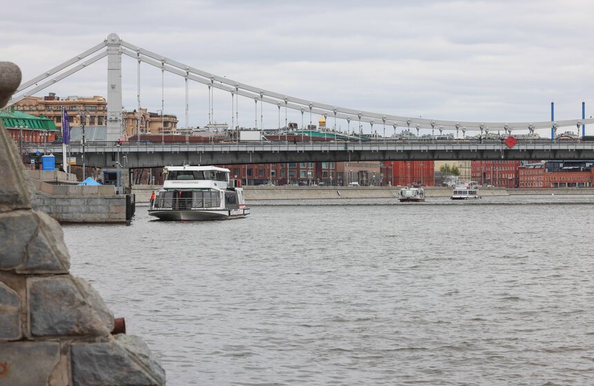 Масштабный парад судов состоялся в Москве к открытию летней речной навигации 11 фото