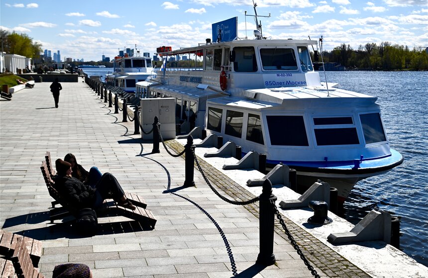 Сезон летней речной навигации стартовал в Москве 7 фото