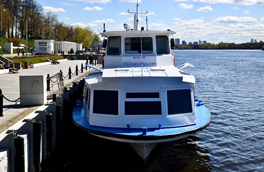 Сезон летней речной навигации стартовал в Москве 12 фото