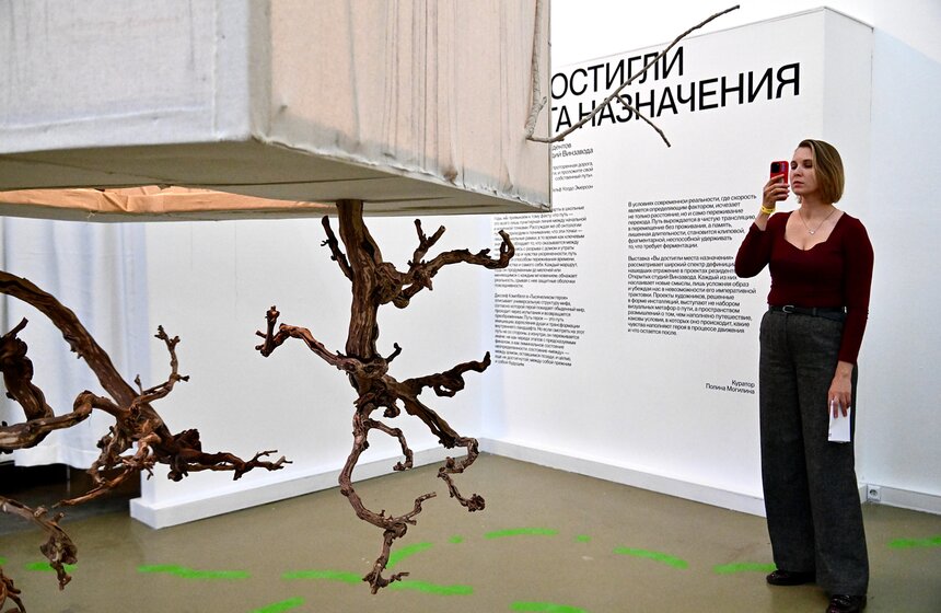 В ЦСИ "Винзавод" открылась выставка Открытых студий "Вы достигли места назначения" 7 фото